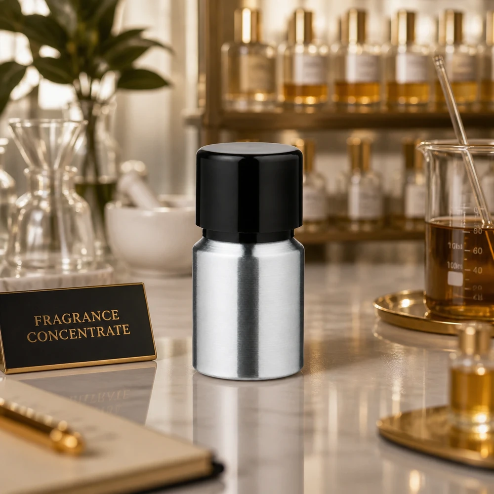 Pratico flacone da viaggio in alluminio da 10 ml con chiusura ermetica per il viaggio e il bagaglio a mano