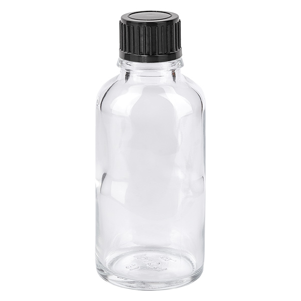 Bottiglia da 30ml 11mm SV nero STD ClearLine UT18/30