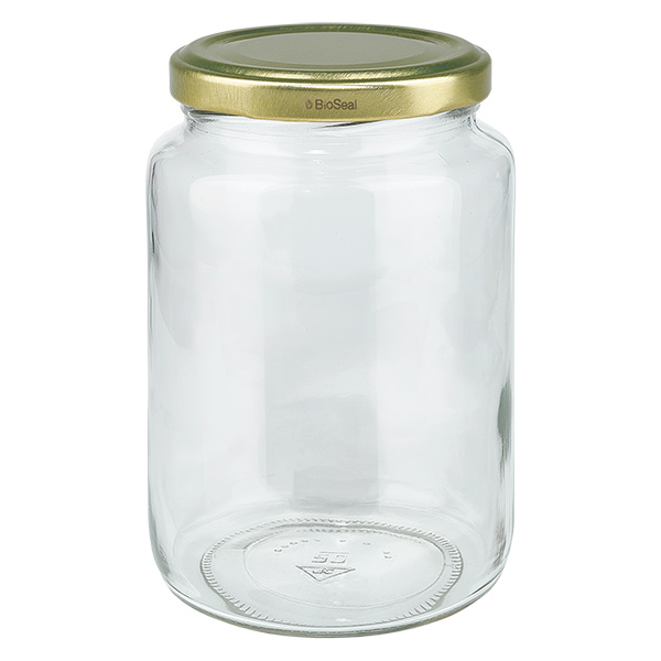 UNiTWIST Runda795 con coperchio dorato. Coperchio TO82 BioSeal