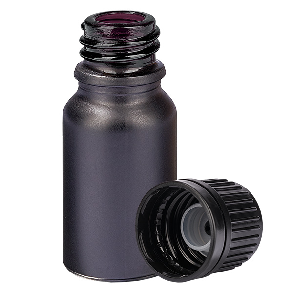 Flacone da 10ml (globuli) 3mm GR s. OV BlackL. UT18/10 Flacone da 10ml (globuli) 3mm GR s. OV BlackL. UT18/10