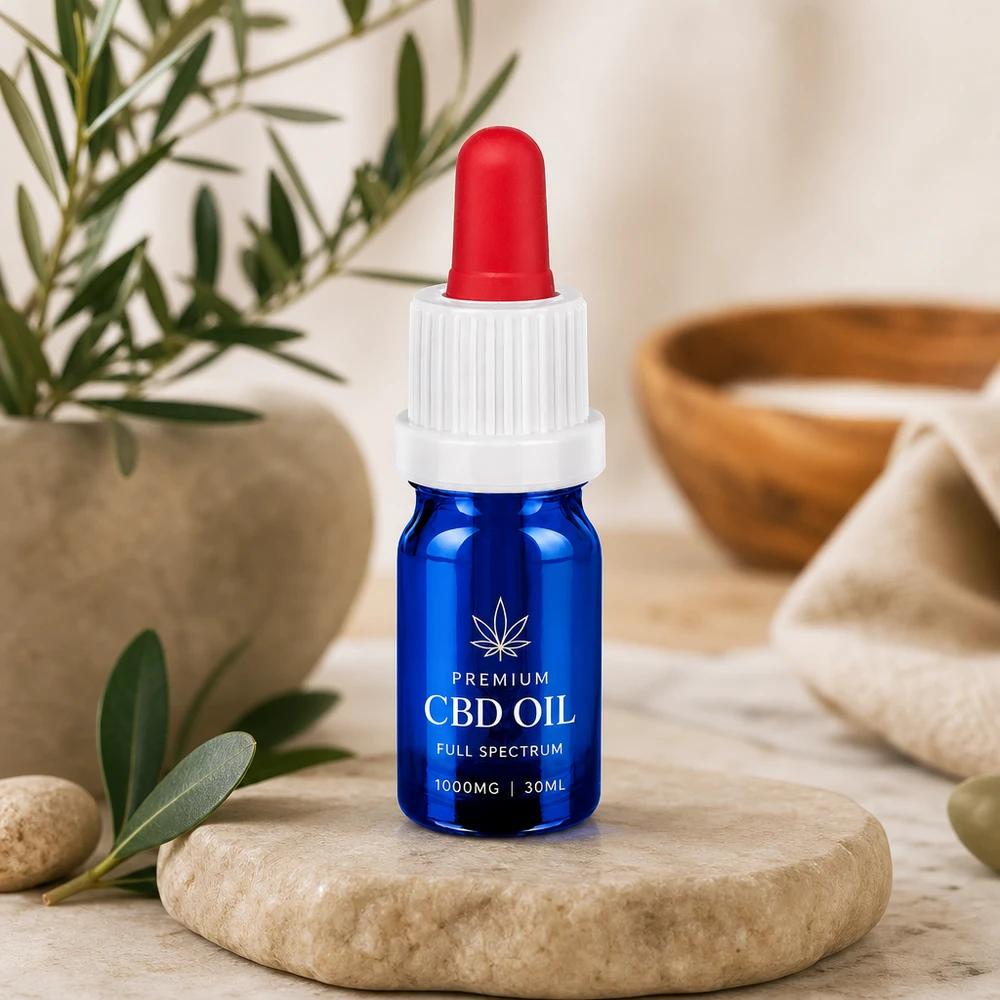 Flacone per pipette da 5 ml bianco/rosso OV BlueLine UT18/5 Bottiglia di vetro blu a protezione UV da 5 ml con pipetta a prova di perdite per sostanze sensibili alla luce