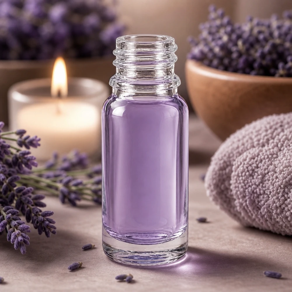 Flacone per farmacisti in ApoGlas da 10 ml con filettatura a vite, ideale per un dosaggio preciso dei principi attivi.