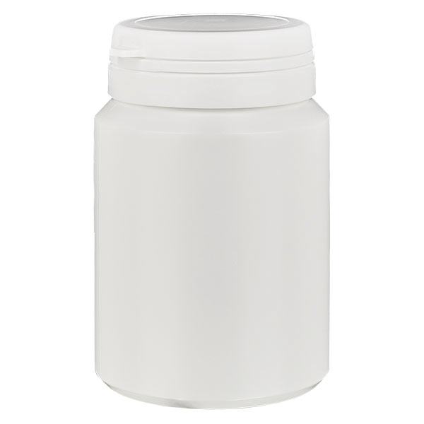 Astuccio per capsule 150 ml bianco con Jaycap OV bianco Astuccio per capsule 150 ml bianco con Jaycap OV bianco