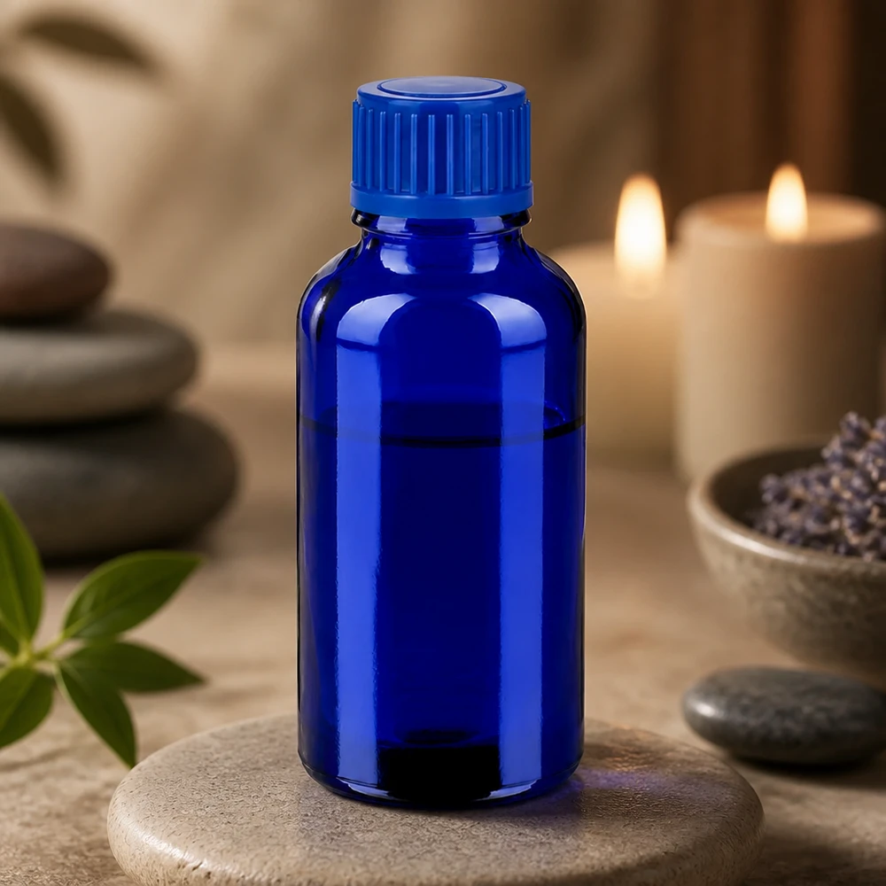 Flacone da 30ml 11mm SV blu STD BlueLine UT18/30 Flacone professionale in vetro blu da 30 ml serie BlueLine per applicazioni farmaceutiche