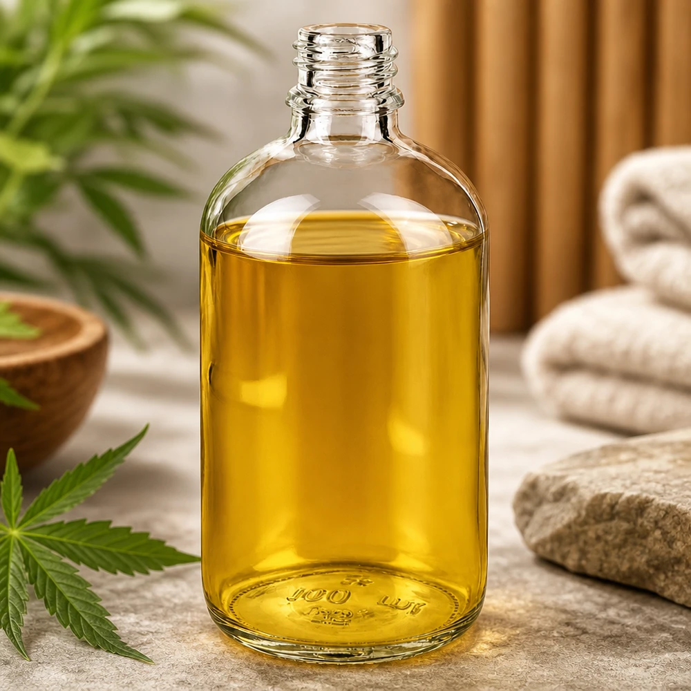 Flacone farmaceutico trasparente da 100 ml ApoGlas Flacone ApoGlas da 100 ml in vetro ambrato per proteggere dai raggi UV e dall'ossidazione.