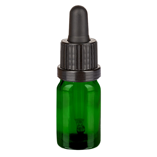 Flacone per pipette da 5 ml nero OV GreenLine UT18/5 Flacone per pipette da 5 ml nero OV GreenLine UT18/5