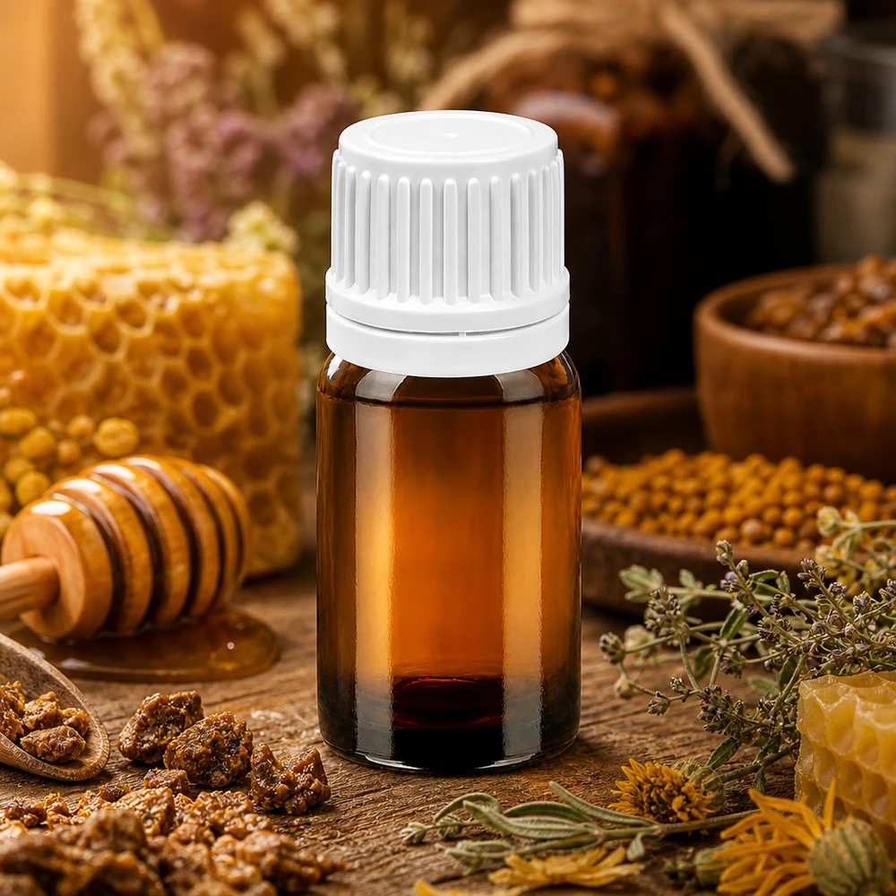 Bottiglia da 5ml 11mm SV bianco OV BrownLine UT18/5 Flacone in vetro ambrato di alta qualità da 5 ml con protezione dalla luce e tappo bianco per sostanze sensibili ai raggi UV