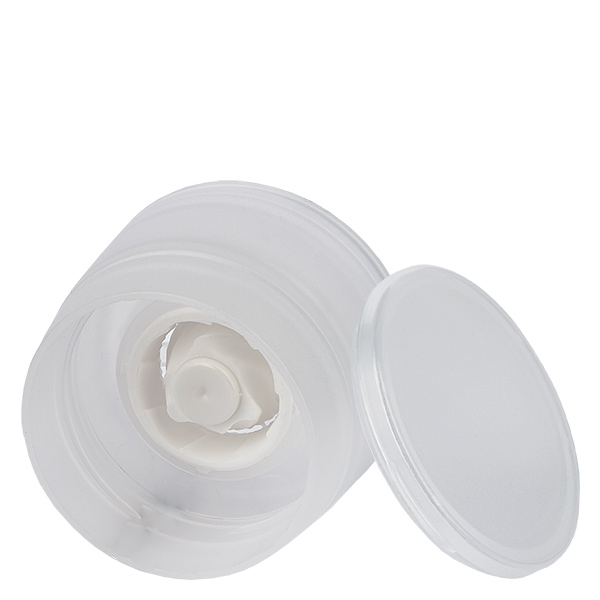 Coperchio per sale/spezie con macinino bianco