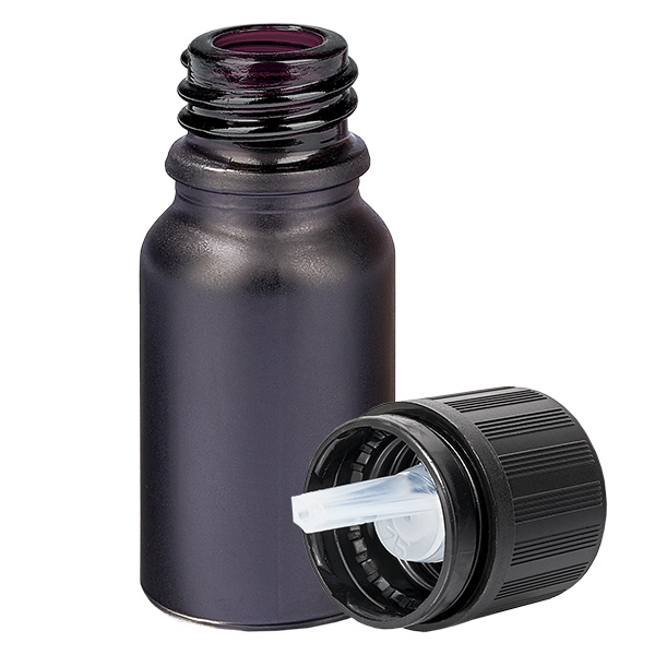 Flacone contagocce da 10 ml 1mm s. OV KiSi Bli BlackL. UT18/10