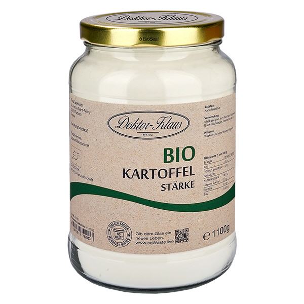 1100 g di fecola di patate biologica Doktor-Klaus noWaste 1100 g di fecola di patate biologica Doktor-Klaus noWaste