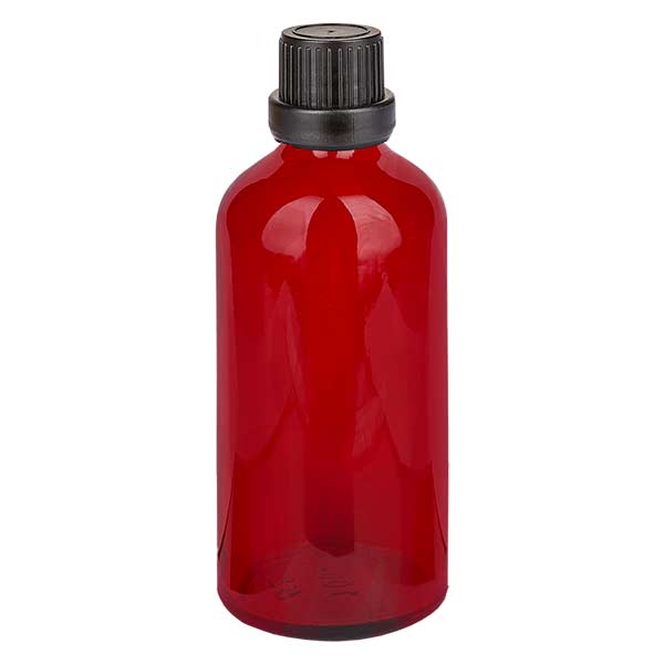 Flacone contagocce da 100 ml 2 mm OV RedL. UT18/100 UNiTWIST