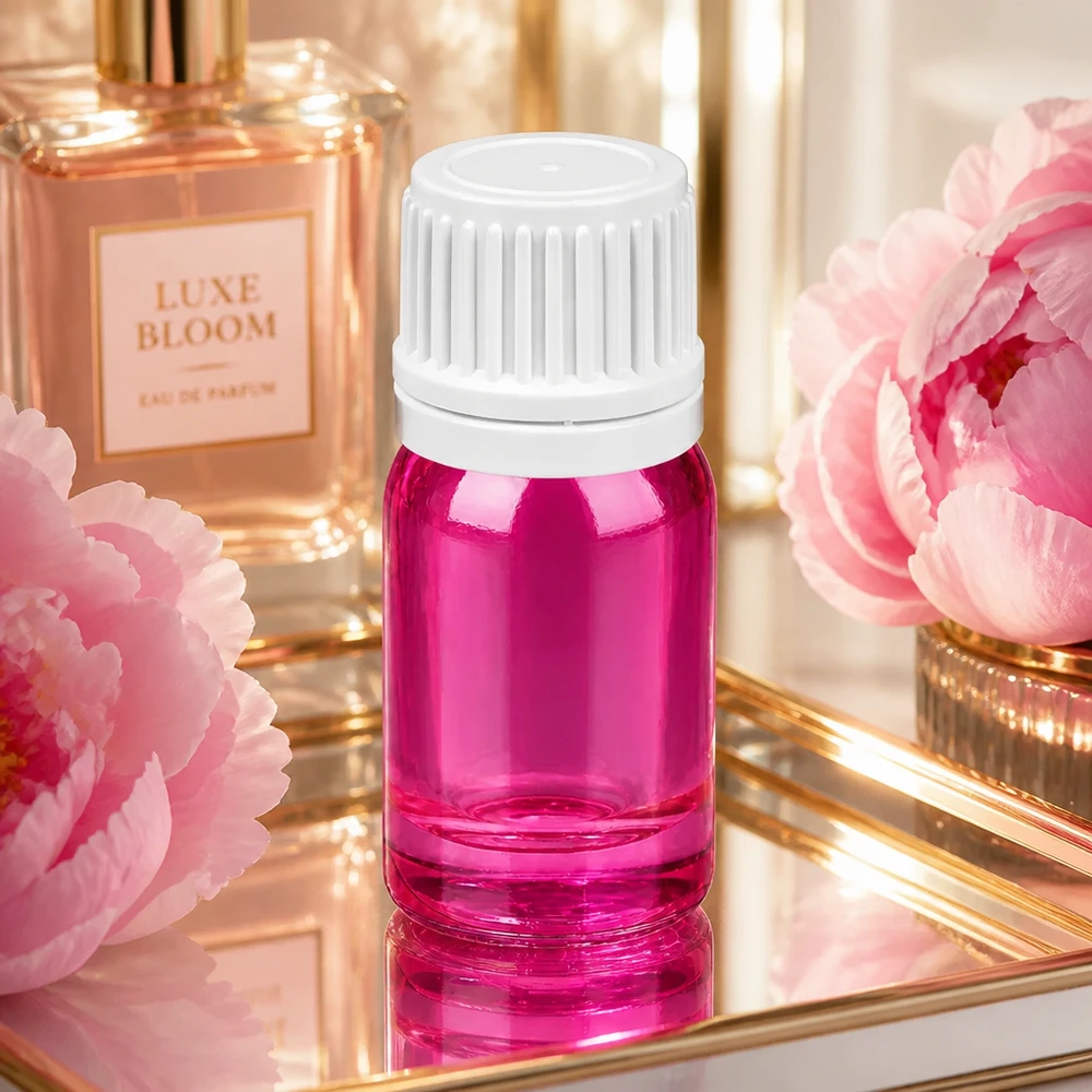 Bottiglia da 5ml tappo a vite 11mm bianco Originality tappo a vite PurpleLine UT18/5 Sottile flacone PurpleLine da 5 ml, perfetto per le taglie da viaggio e i set di prova delle fragranze