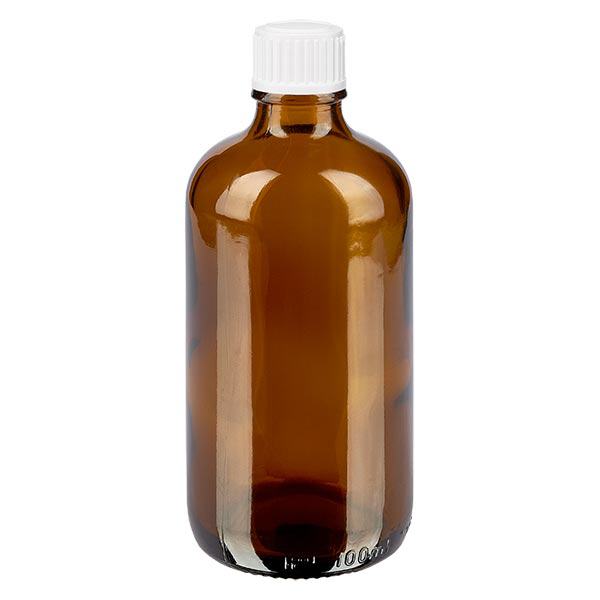 100ml bre. (Glo.)Bottiglia GR STD bianco/3mm ApoGlas 100ml bre. (Glo.)Bottiglia GR STD bianco/3mm ApoGlas