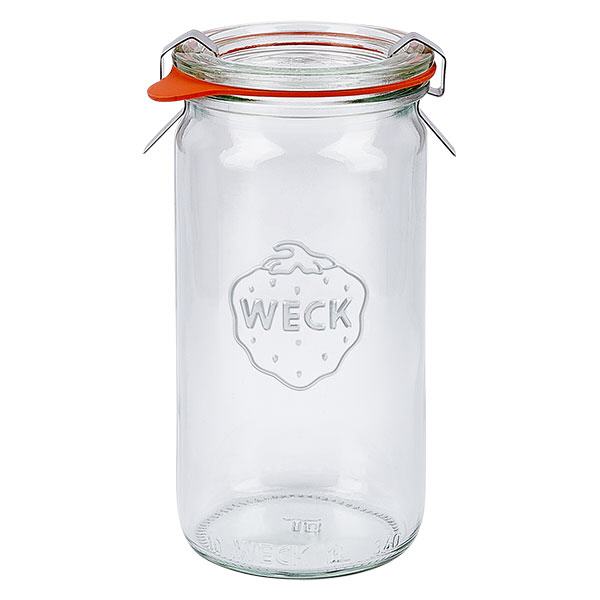 Vaso cilindrico da 340 ml completo WECK RR60
