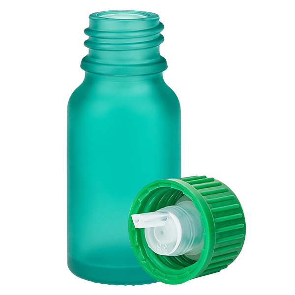 Flacone contagocce da 10 ml 0,8 mm verde STD GreenLine UT18/10