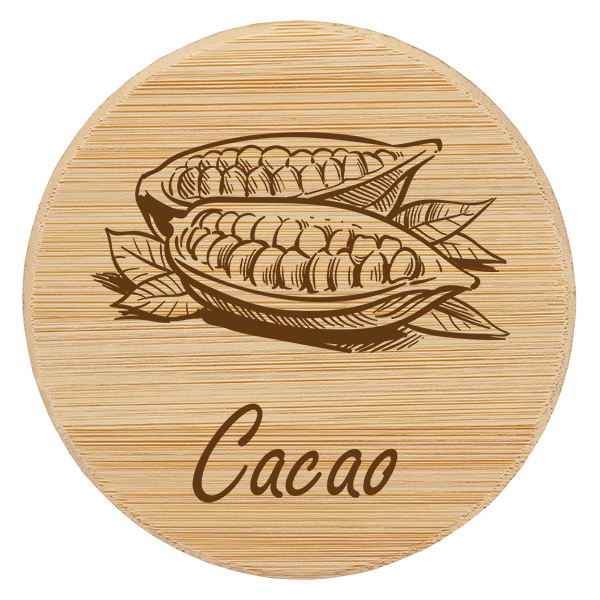 Cestello in legno "cacao" per WECK RR100
