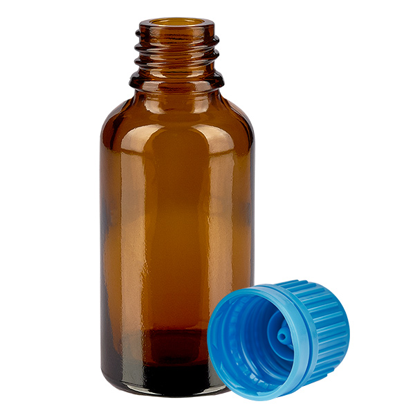 Bottiglia da 30ml 11mm SV blu OV BrownLine UT18/30