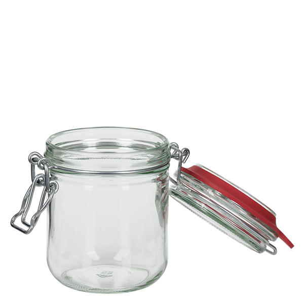 Barattolo da 400 ml tipo G con tappo girevole UNiTWIST.