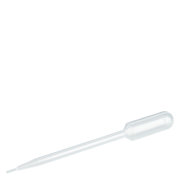 Pipetta di trasferimento, volume nominale: 6 ml, (LxL): 146 x 15 mm, mate Pipetta di trasferimento, volume nominale: 6 ml, (LxL): 146 x 15 mm, mate