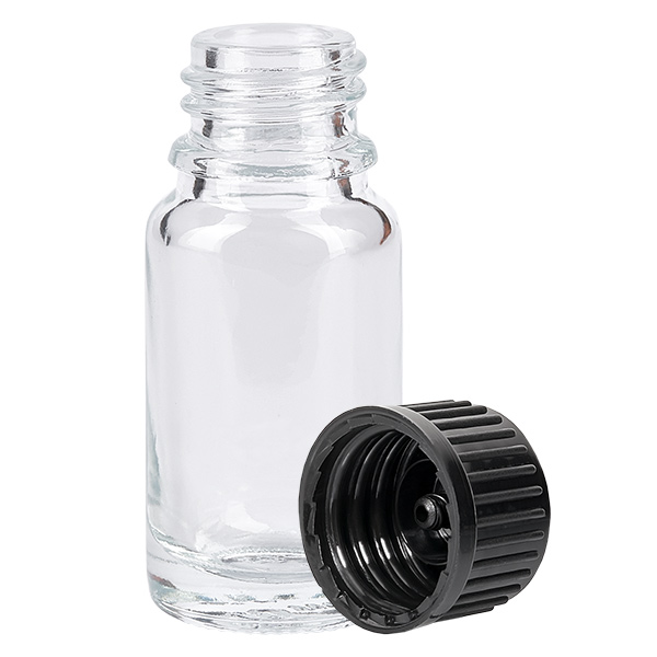 Bottiglia da 10 ml 11 mm SV nero STD ClearLine UT18/10