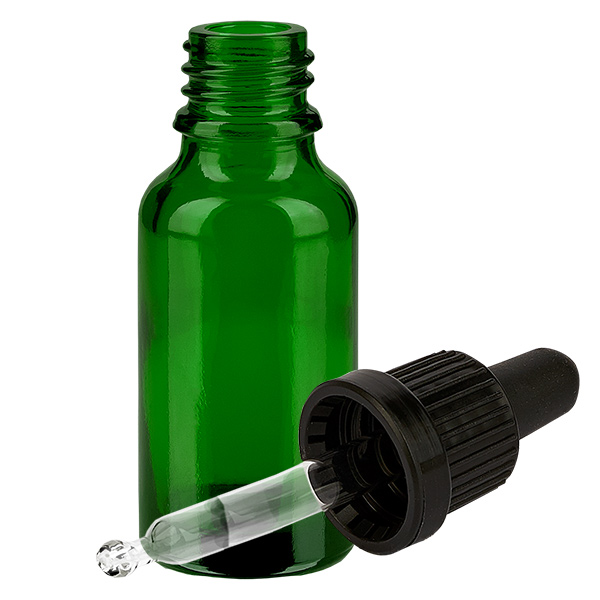 Flacone per pipette da 20 ml nero OV GreenLine UT18/20