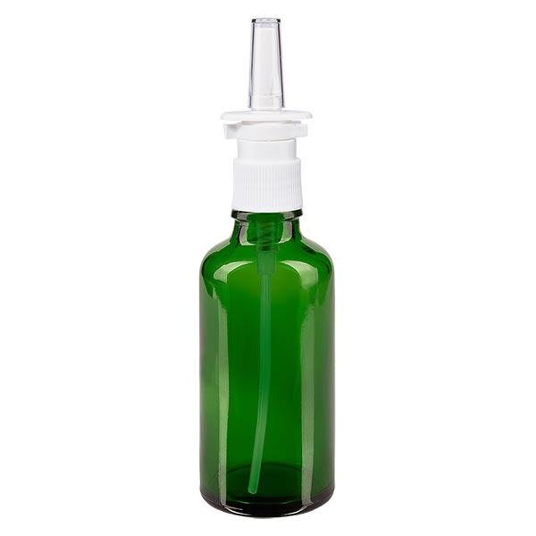 Flacone spray nasale verde 50ml bianco/tr. STD ApoGlas