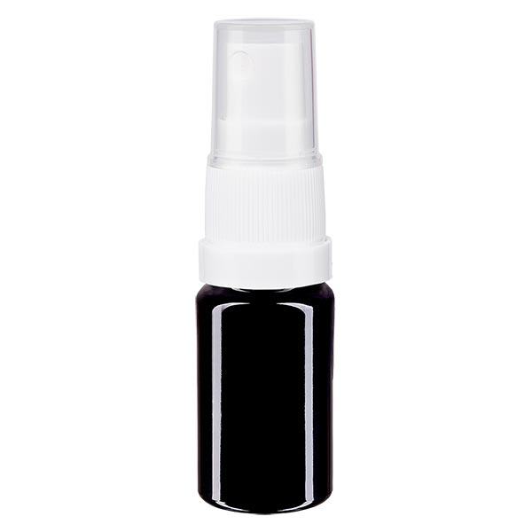 Flacone farmacia viol. 5ml attacco spray bianco