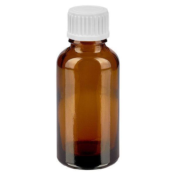 Flacone contagocce da 30 ml 0,9 mm bianco STD BrownLine UT18/30