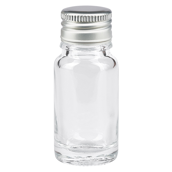 Bottiglia da 10ml 11mm SV Alu-Silver STD ClearL.UT18/10