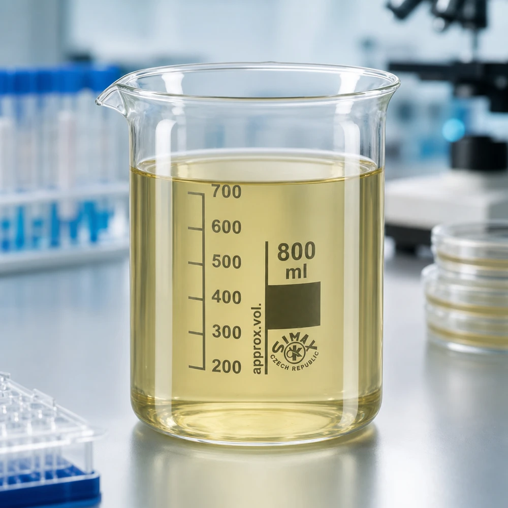 Bicchiere professionale da laboratorio da 800 ml in vetro borosilicato resistente agli agenti chimici per applicazioni scientifiche