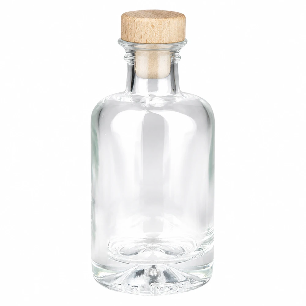 Flacone farmaceutico da 100 ml Sofia con tappo in sughero con impugnatura in legno UNiTWIST®