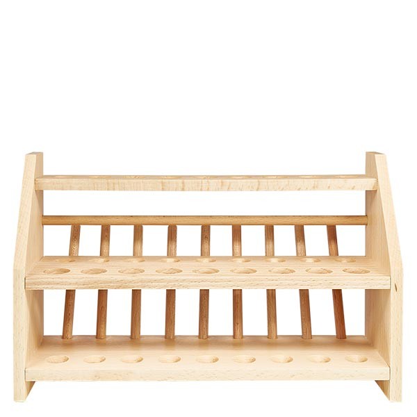 Portaprovette in legno, per vasi fino a circa 18 mm di Ø