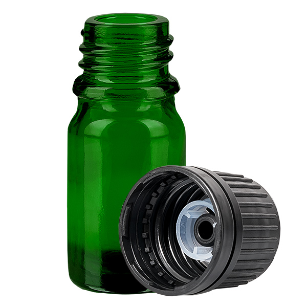 Flacone da 5ml (globuli) 8mm GR s. OV GreenLine UT18/5