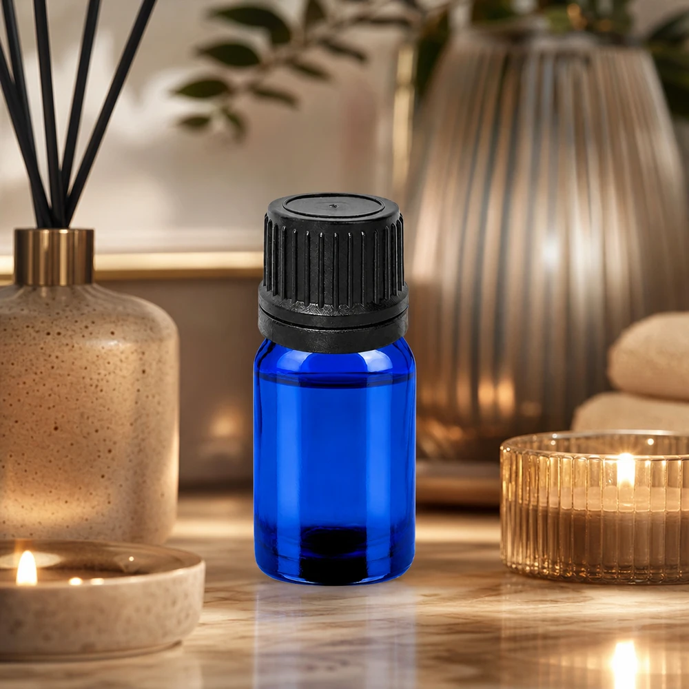 Flacone contagocce da 5 ml 1 mm nero OV BlueLine UT18/5 Flacone contagocce da 5 ml con contagocce ultrafine da 1 mm per un dosaggio minimo di liquidi preziosi