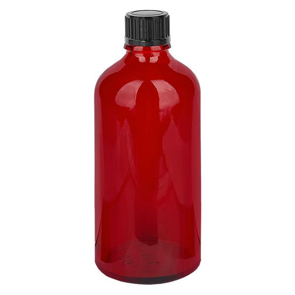 Bottiglia da 100ml 11mm SV nero STD RedLine UT18/100 Bottiglia da 100ml 11mm SV nero STD RedLine UT18/100