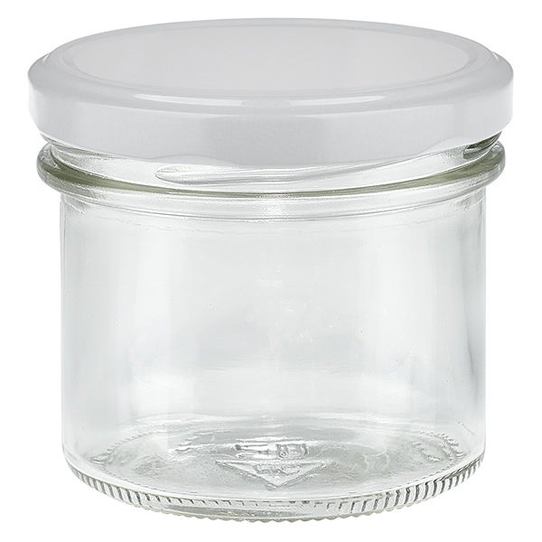 Bicchieri da 125 ml con coperchio BasicSeal bianco UN..