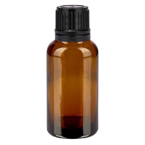 Bottiglia da 30ml (globuli) 8mm GR s. OV BrownL. UT18/30