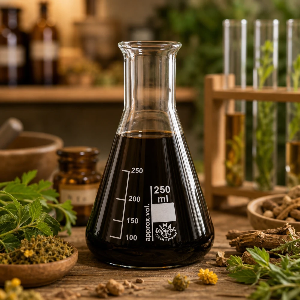 Beuta da 250 ml a collo stretto Beuta scientifica da 250 ml con base larga per un posizionamento stabile durante gli esperimenti