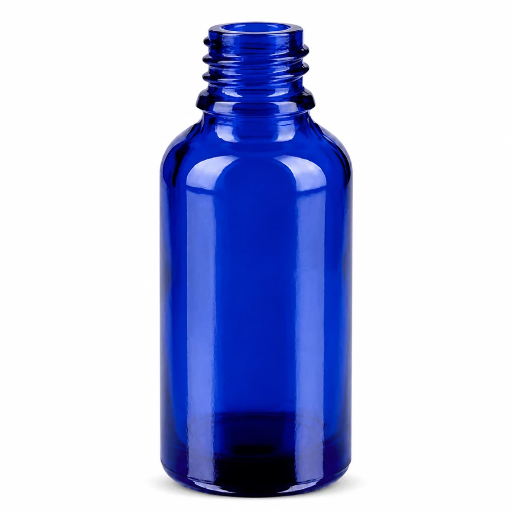 Flacone da 30ml 11mm SV rosso STD BlueLine UT18/30 Pratica bottiglia in vetro blu da 30 ml con apertura di 11 mm per campioni ed estratti di laboratorio