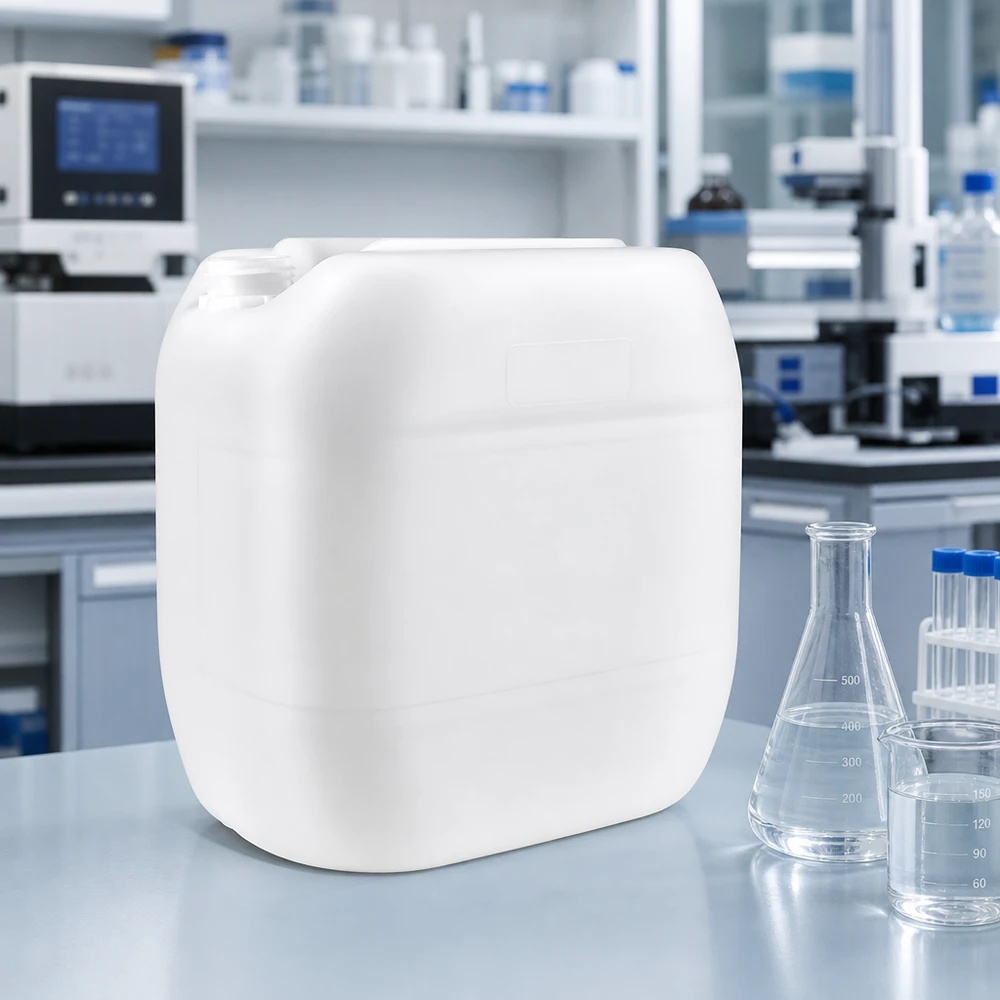 Tanica 30 litri senza tappo Tanica vuota da 30 litri senza tappo, di colore bianco, per lo stoccaggio sicuro di liquidi