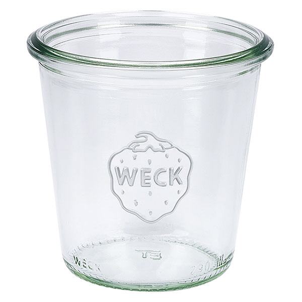 Vaso di vetro alto 290ml WECK RR80