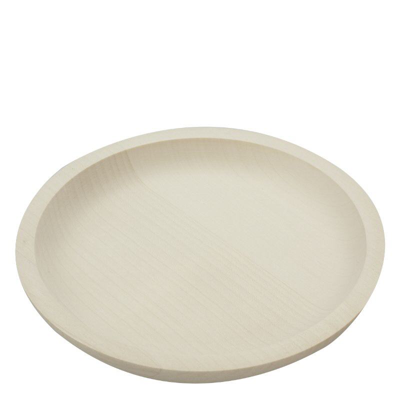 Piatto grande in legno Ø 18cm Piatto grande in legno Ø 18cm