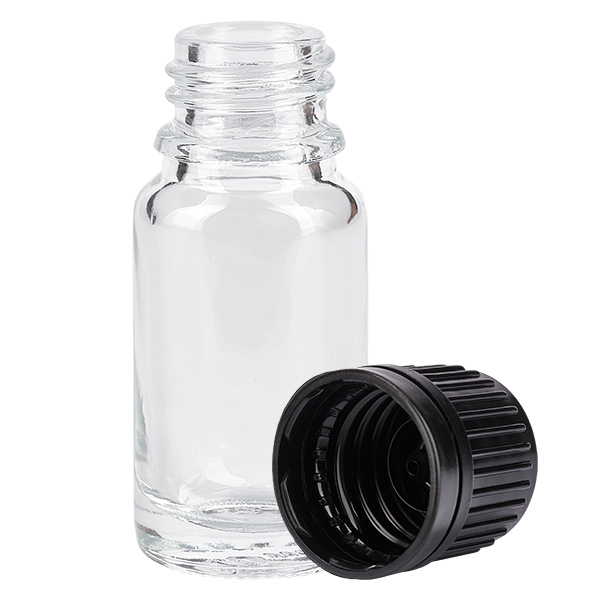 Bottiglia da 10ml 11mm SV nero OV ClearLine UT18/10
