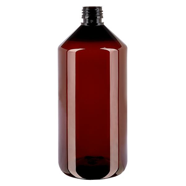 Bottiglia PET 1000ml PP28 senza tappo Bottiglia PET 1000ml PP28 senza tappo