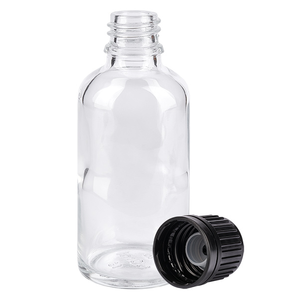 Flacone da 50 ml (globuli) 3 mm GR s. STD ClearL. UT18/50