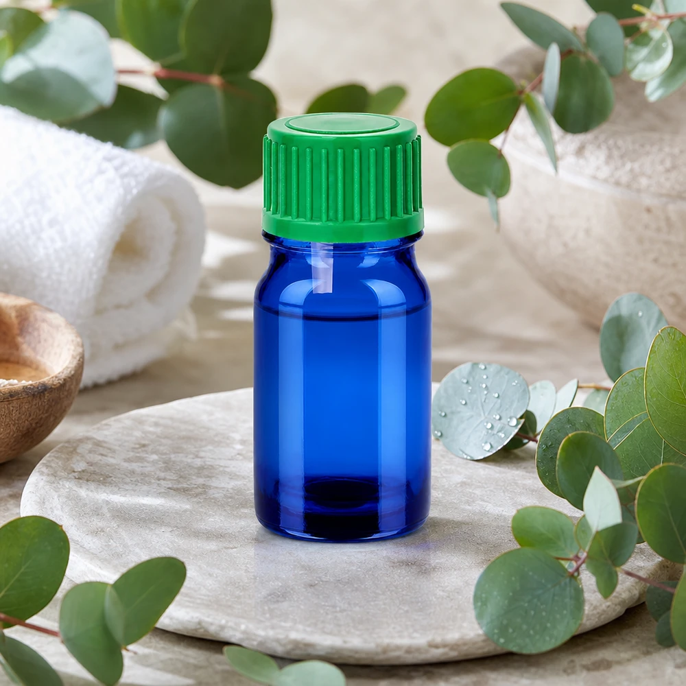 Flacone contagocce da 5 ml 0,8 mm verde STD BlueLine UT18/5 Flacone contagocce ergonomico da 5 ml con design blu-verde ad alto contrasto per una manipolazione ottimale