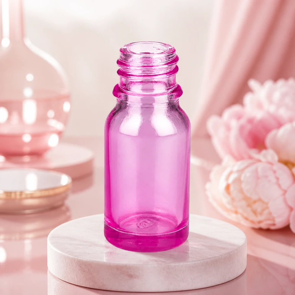 Flacone da farmacia da 10 ml PurpleLine UT18/10 UNiTWIST Robusto flacone in vetro PurpleLine UT18/10 UNiTWIST da 10 ml con filettatura robusta per l'uso quotidiano