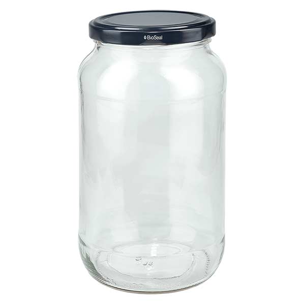 UNiTWIST Runda1062 con coperchio nero. Coperchio. TO82 BioSeal