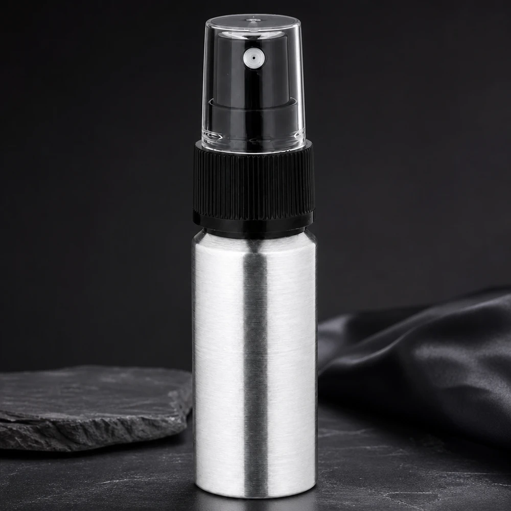 Flacone ricaricabile in alluminio da 20 ml con nebulizzatore a lunga durata per l'uso quotidiano
