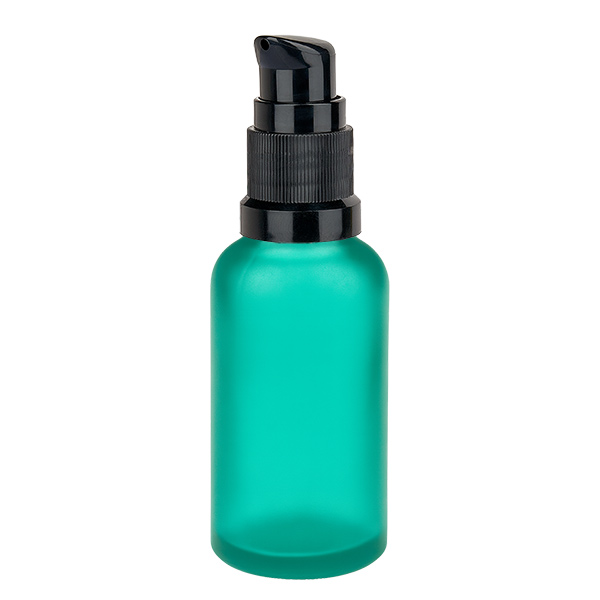 Flacone a pompa da 30 ml nero STD GreenLine UT18/30